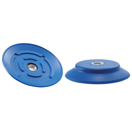 Fipa Flat vacuum cup diam. 95 mm, Thermalon blue  60 Degrees Shore 102.095.305.19